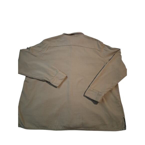 Vintage The J. Peterman Company Mens Size XXL Field Farm Workwear Grunge Shirt - Picture 7 of 15